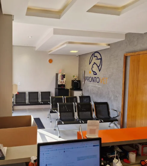 Recepção do Prontovet Hospital Veterinário